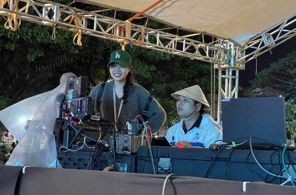 Chụp hình livestream sự kiện thể thao